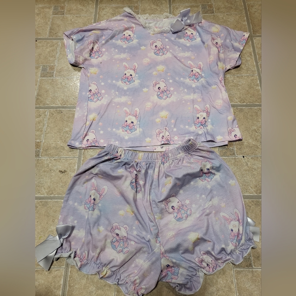 Romwe Kuwaii PJ Sets, 3 sets